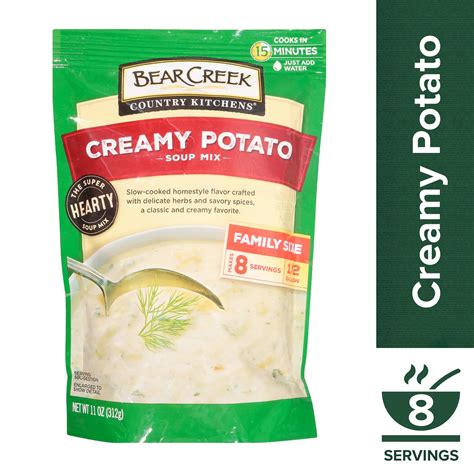 Bear Creek Country Kitchens Creamy Potato Soup Mix 11 OZ Pouch