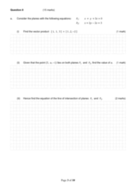 Solution Specialist Mathematics Trial Examination Paper Studypool