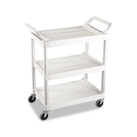 Rubbermaid Service Cart - RCP342488OWH - Shoplet.com