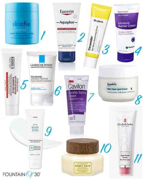 11 of The Best Creams To Try for Skin Barrier Repair - fountainof30.com