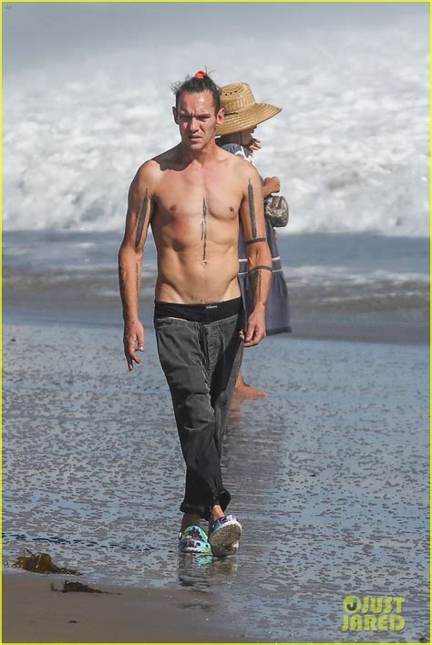 Jonathan Rhys Meyers Goes Shirtless At The Beach In Rare Photos Photo