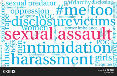 Sexual Assault Word Vector And Photo Free Trial Bigstock