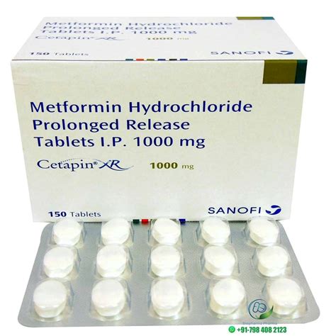 Cetapin Xr 1000mg Tablet At Best Price In Surat By Biopharmz Pharma Id 2850234418348