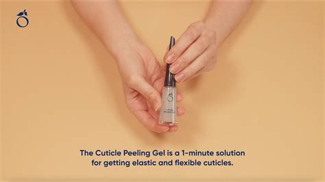 How To Cuticle Peeling Gel Youtube