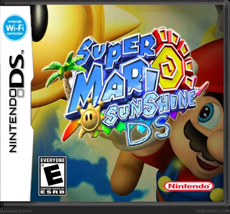 Viewing Full Size Super Mario Sunshine Ds Box Cover