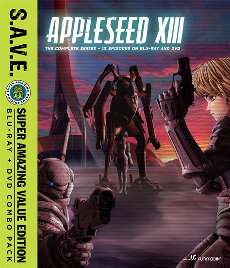 Best Buy Appleseed XIII The Complete Series S A V E Blu Ray 5