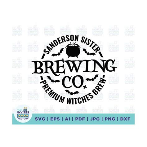 Sanderson Sister Brewing Co Svg Sanderson Sister Svg Hocus Inspire