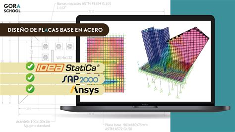 Diseño De Placas Base Usando Método De Elementos Finitos Casos Complejos Implementando Ansys