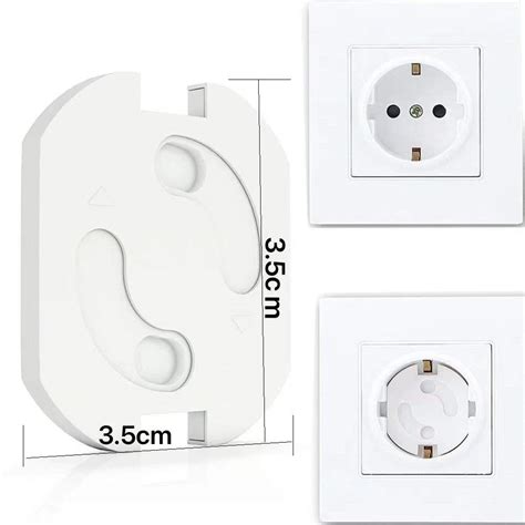 Baby Proofing Plug Coverswhite Outlet Covers Safety Socket Covers