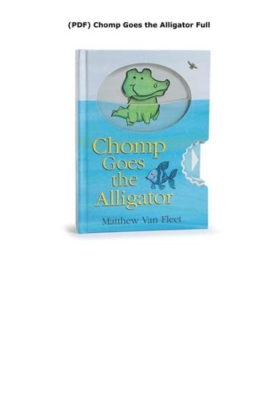 (PDF) Chomp Goes the Alligator Full