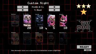 Custom Night | FNaF Sister Location Wikia | FANDOM powered by Wikia