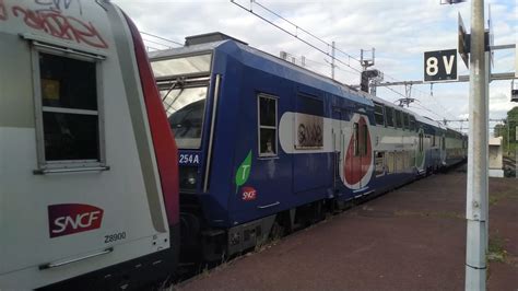 Départ RER C Z20900 Transilien en gare de Thiais Orly Pont De Rungis