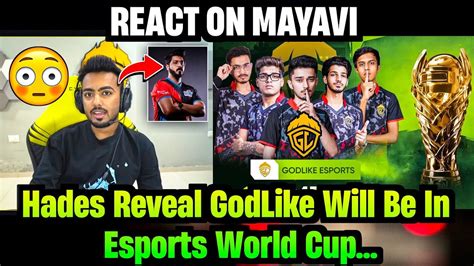 Godl Hades React Godlike Will Be In Esports World Cup Reply On