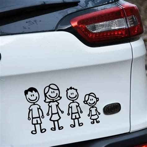 Adesivos Carro Familia Feliz Pai Mercadolivre