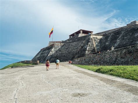 Castillo De San Felipe De Barajas En Cartagena De Indias Colombia