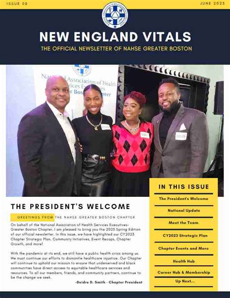 New England Vitals Winter 2023 National Association Of Health Services Executives Greater