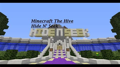 Minecraft The Hive Arcade Hide N Seek Brand New Youtube