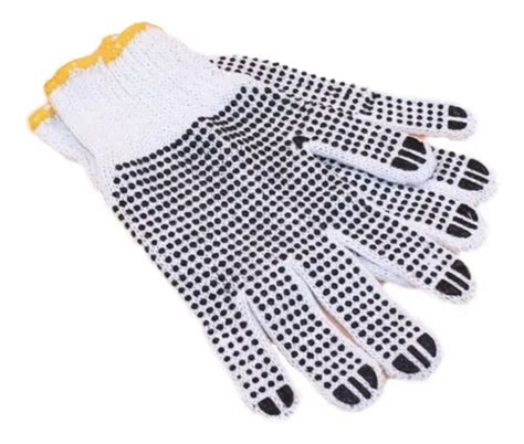 Guantes En Hilaza Con Puntos En Pvc Ambas Caras Mundo Dotaciones S A S