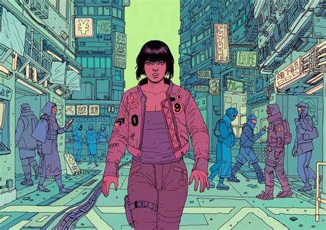 Cyberpunk Sci Fi Art Beauty F1x 2 Artist Ghost In The Shell Anime