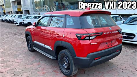 Maruti Suzuki Brezza Vxi New Model Features Youtube