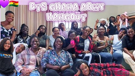 Bts Ghana Army Hangout Bts Btsarmy Armylover Roadto K