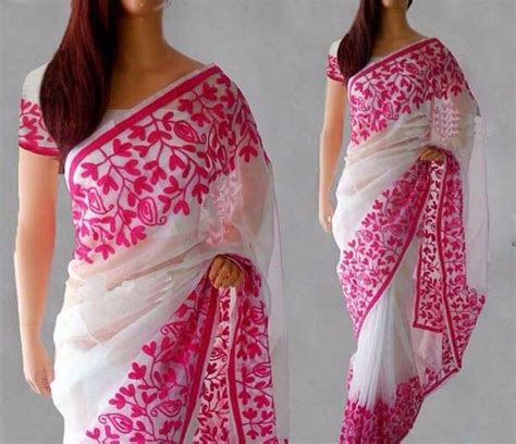 aari work sarees by Sai Laxmi Textile Export, Aari Work Sarees, INR 1.49 k / Piece(s) ( Approx ...