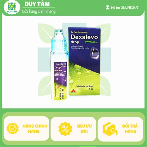 Dung Dịch Nhỏ Mắt Dexa Levo Drop 5ml Shopee Việt Nam