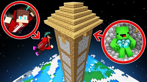 7 Ways To Steal Diamonds On The Tallest House Mikey Vs Jj In Minecraft