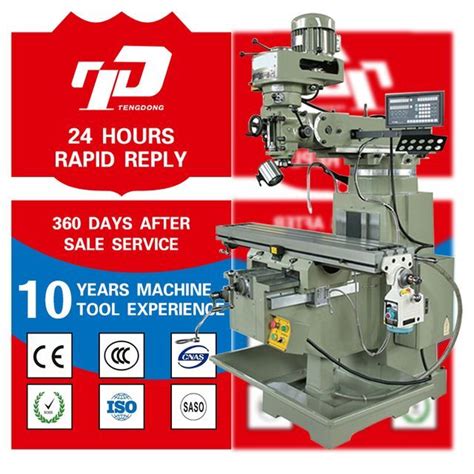 Factory Direct Sales Universal Milling Machine H X Vertical Turret