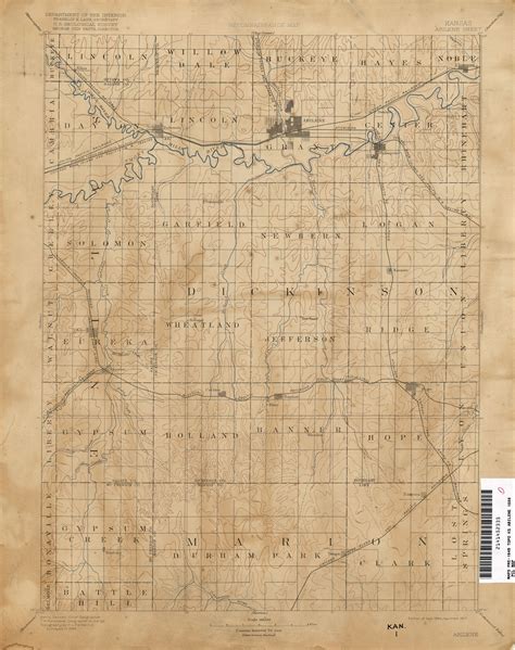 Kansas Historical Topographic Maps Perry Castañeda Map Collection Ut Library Online