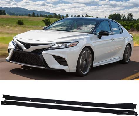 Ninte Side Skirts For 2018 2024 Toyota Camryv4 Style Pp