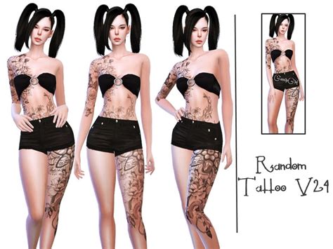 The Sims Resource Random Tattoo V24