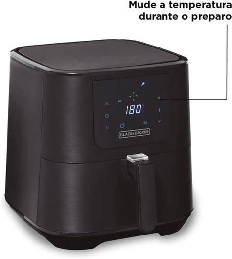 Fritadeira Sem Leo L W C Painel Digital Afd Q Black Decker