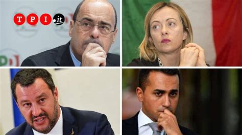 Sondaggi Politici Elettorali Oggi Luglio Calano Lega E Pd