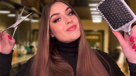 Asmr Deutsch Friseur Roleplay 💇🏽‍♀️ Sleep Inducing Haircut