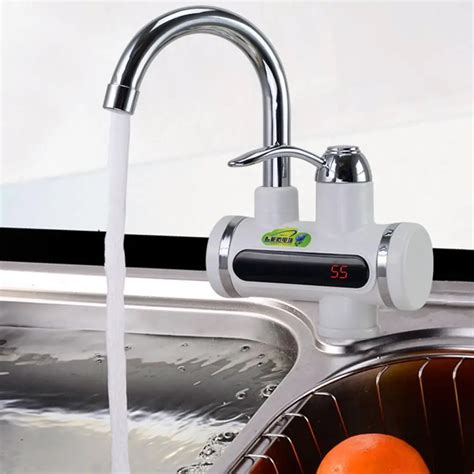 W Instant Electric Water Heater Instant Hot Faucet Kitchen Electric