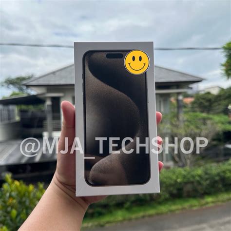 Jual Iphone 15 Pro Max 256Gb New Segel Ibox GDN Shopee Indonesia