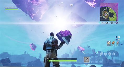 Fortnite Exploding Cube Gameplay Of Today S In Game Event Shacknews