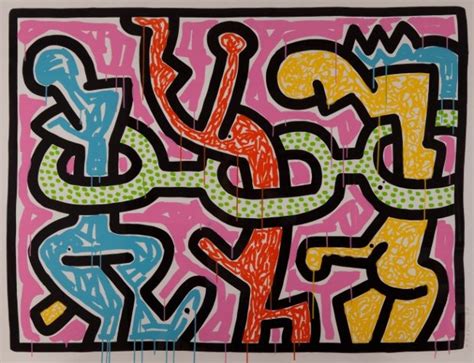 Angel Icon 1990 By Keith Haring