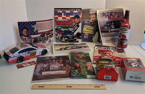 Dale Earnhardt & Dale Earnhardt Jr Memorabilia Lot - Cars, Photos ...