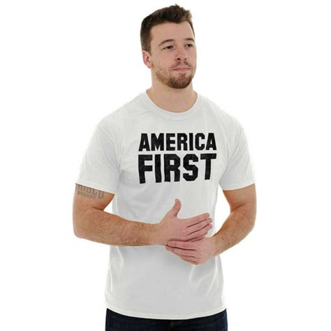 Brisco Brands Usa Short Sleeve T Shirt Tees Tshirts America First