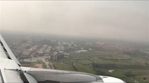 Fly Jinnah Flight P Landing At Allama Iqbal International Airport