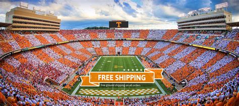 College Wall Art - Officially Licensed Tennessee Vols Art