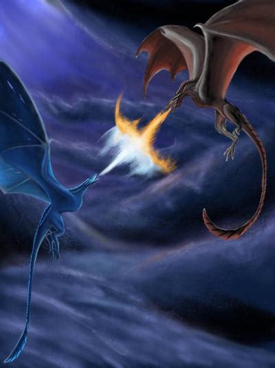 Drogon Vs. Viserion by Acer223 on DeviantArt