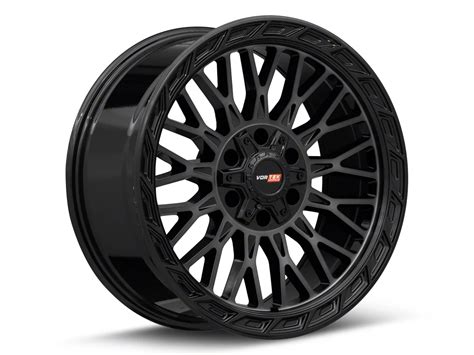 Vortek Off Road Yukon Vrp Black Diamond Cut With Dark Tint Lug