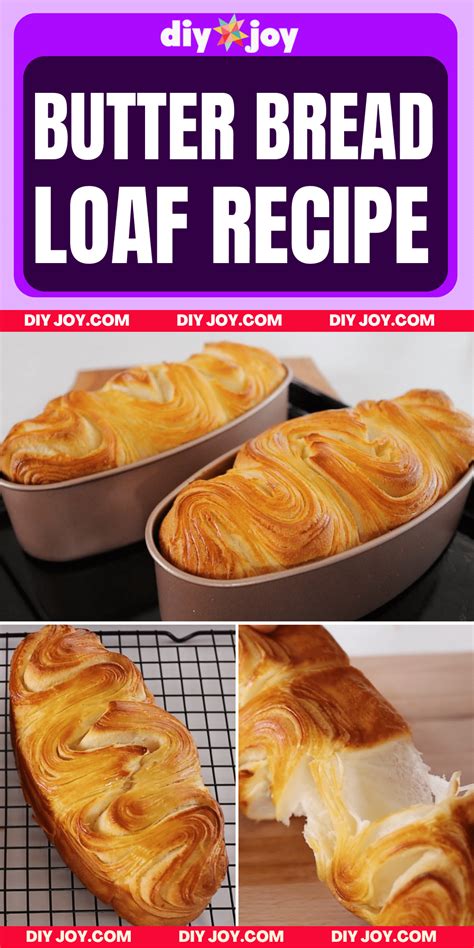 Easy Puff Pastry Butter Bread Loaf