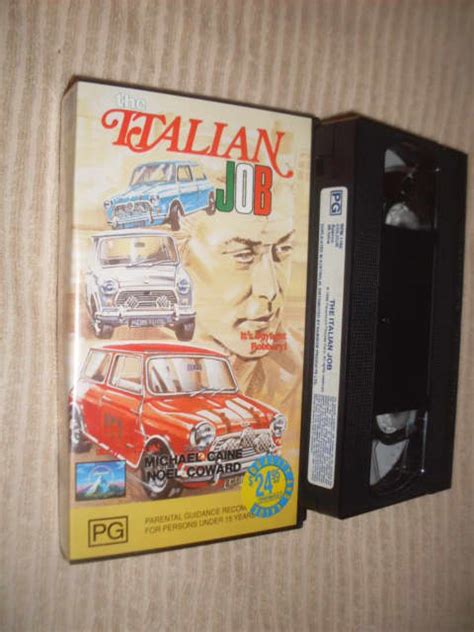 Vhs The Italian Job Michael Caine Cds Dvds In Adelaide Cbd Sa