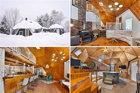 Check Out This Unique Bethel, Maine, 'Ski Dome' for Sale