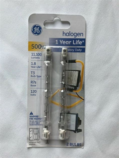 Ge Lighting T3 Halogen Light Bulb 500 Watt 11 100 Lumen Clear Everything Else