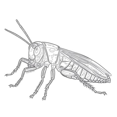 Bug Printable Coloring Pages